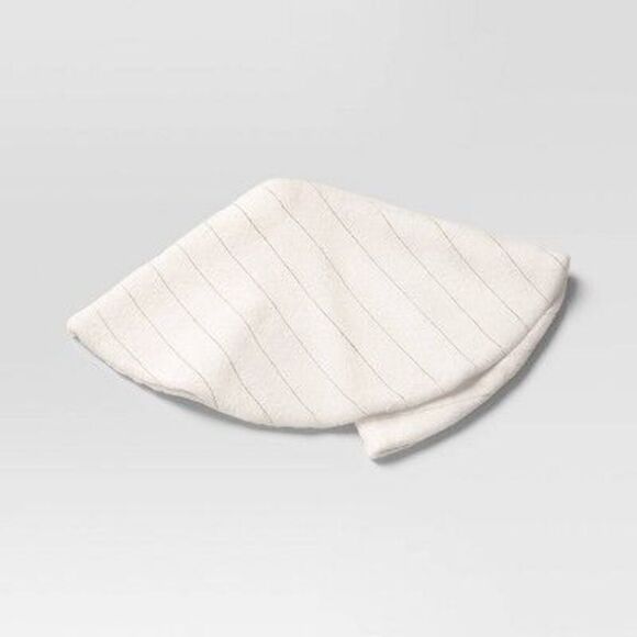 Open Box - Threshold - Christmas Channeled Faux Fur Tree Skirt Ivory - Th Ivory - Picture 1 of 3